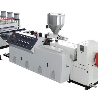 satın al PVC Köpük Levha Ekstrüzyon Hattı 1220mm Genişlik ve 300-400Kg/H Kapasite online manufacture