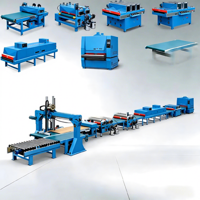 satın al 380V 50Hz 3 Fazlı UV Kart Ekstrüzyon Hattı 1000mm Çıkış Genişliği Su Soğutma Sistemi online manufacture