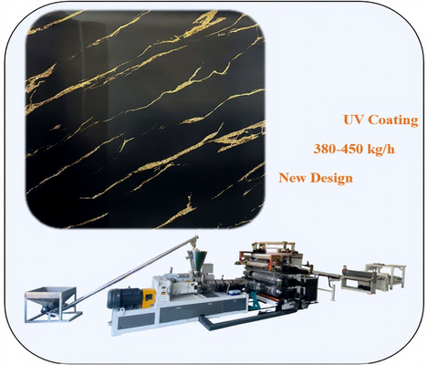 ซื้อ สายขีดเคลือบ UV ด้วยจอสัมผัสควบคุม PLC 30 เมตร 500-1000Kg/H online manufacture